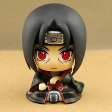 Load image into Gallery viewer, 9cm Naruto Anime Figure Naruto Kakashi Action Figure Q Version Kawaii Sasuke Itachi Figurine Car Decoration Collection Model Toy

